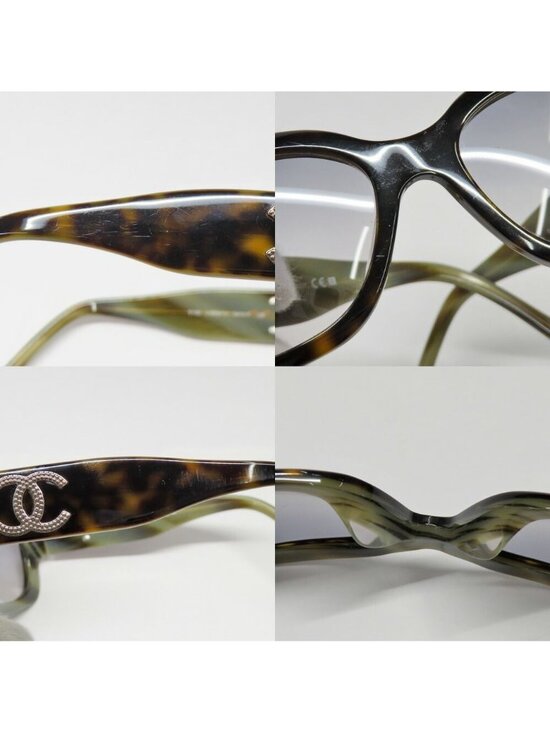 Chanel Sunglasses 11 Brown Gray Multicolor CC Logo Eyewear main image 10